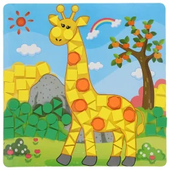 Mozaiek Knutselen Dierentuindieren