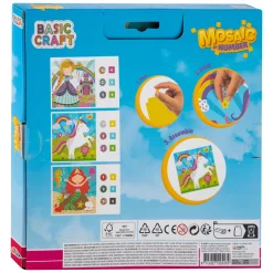 Mozaiek op Nummer - Eenhoorn, Prinses en Zeemeermin