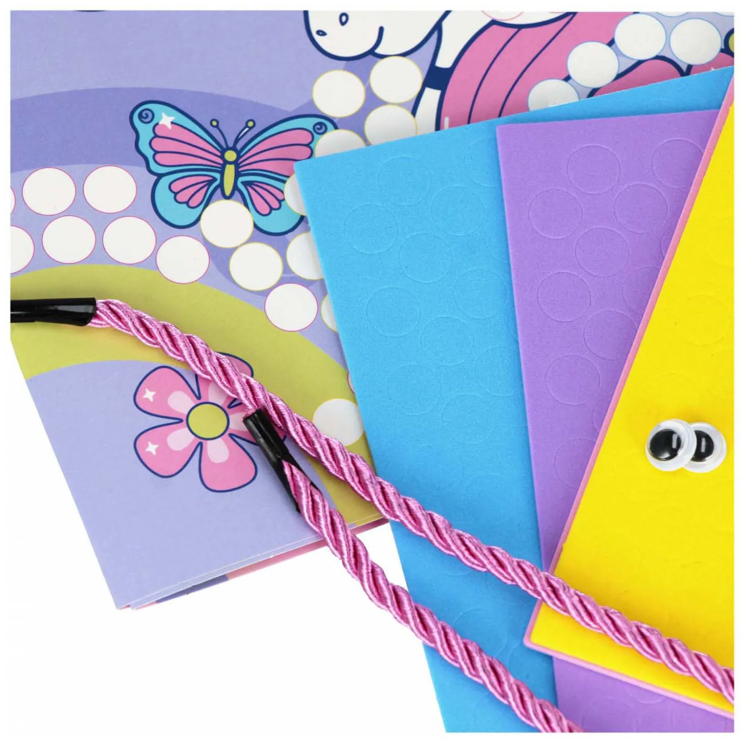 Mozaiek Stickerset, 4 vellen