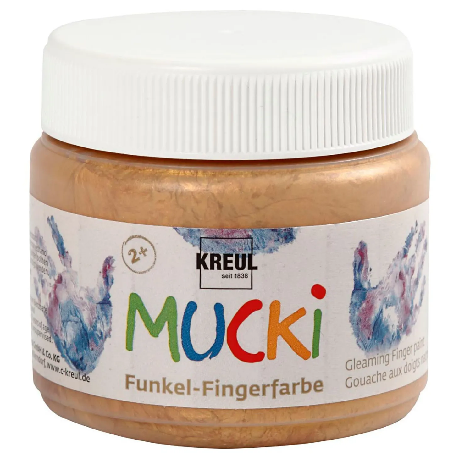 Mucki Vingerverf - Goud Metallic, 150ml