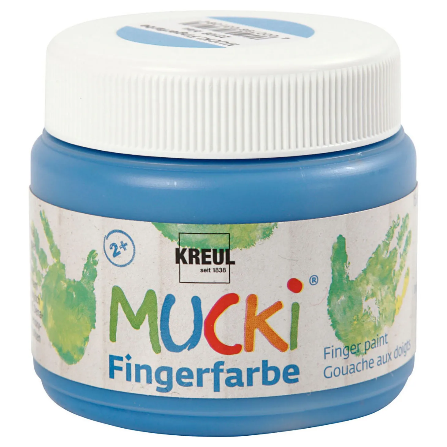 Mucki Vingerverf Blauw, 150ml