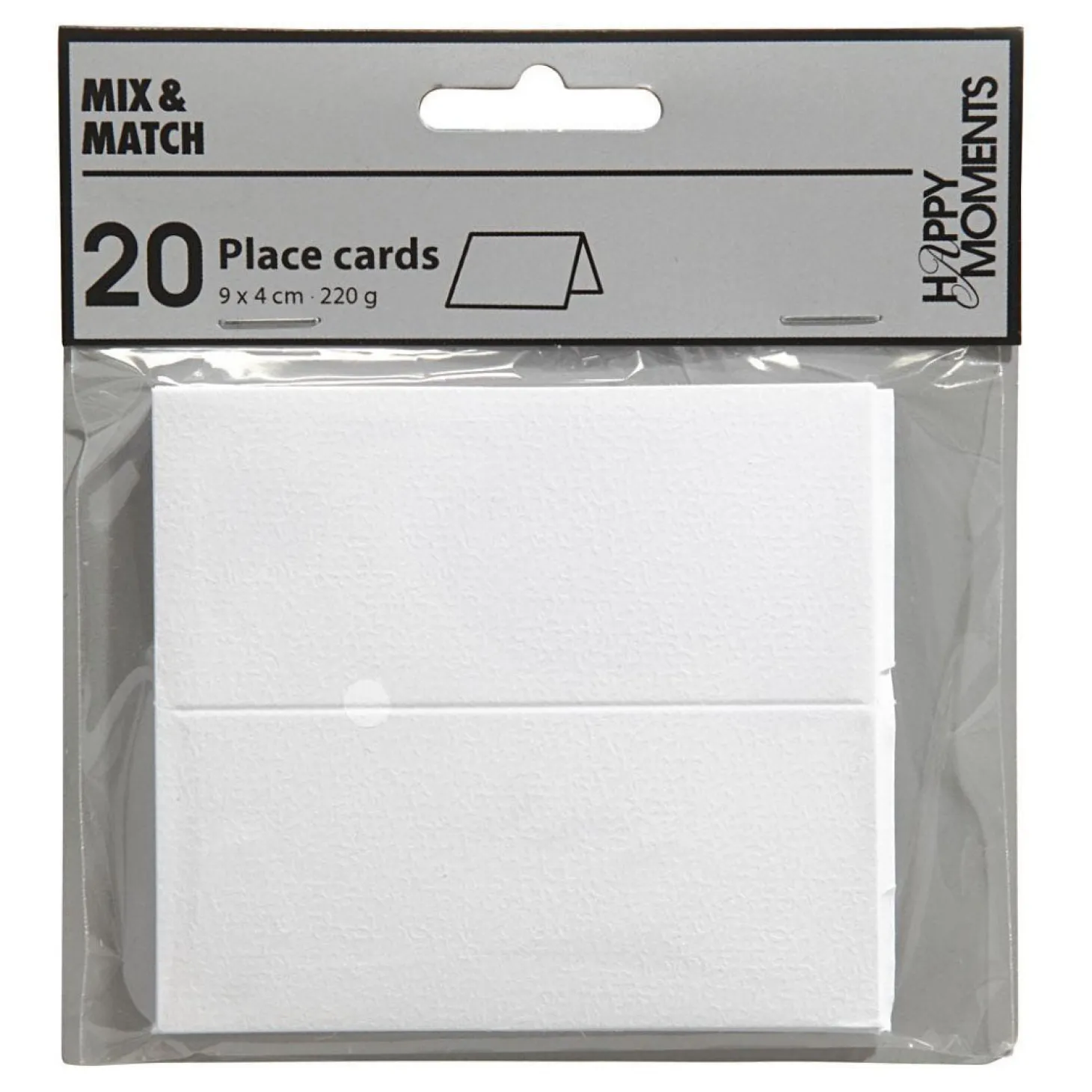 Naamkaarten Off-white, 20st.