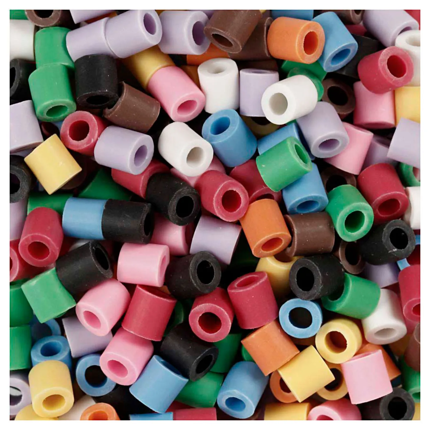 NABBI BioBeads 5x5mm Diverse Kleuren - 1000st.