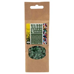 NABBI BioBeads 5x5mm Donkergroen - 1000st.
