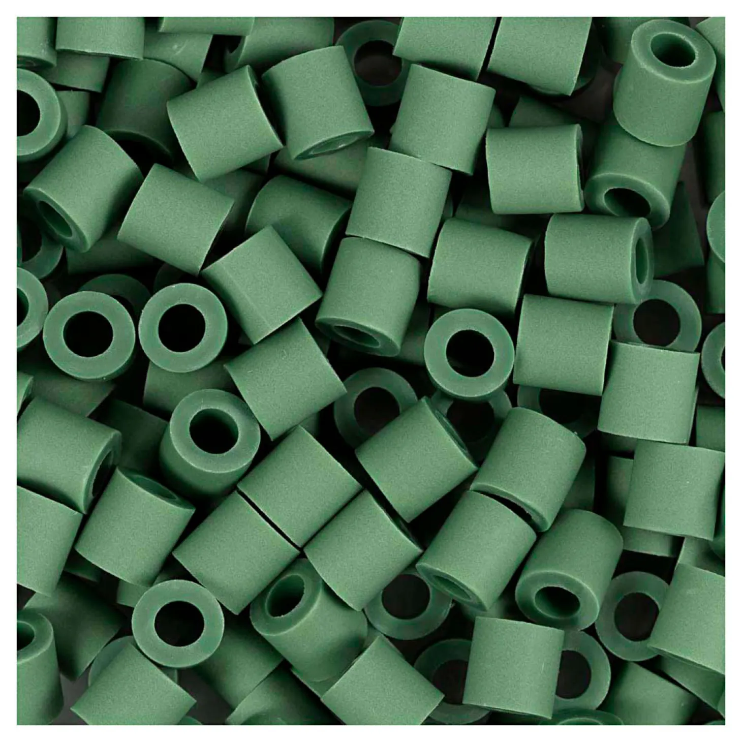 NABBI BioBeads 5x5mm Donkergroen - 1000st.