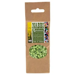 NABBI BioBeads 5x5mm Pastel Groen - 1000st.