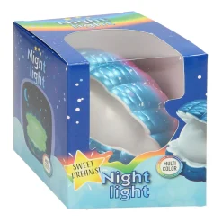Nachtlamp Schelp Multicolor