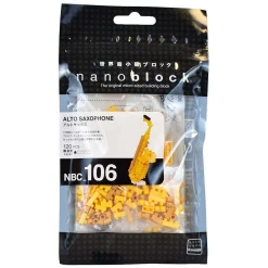 Nano Block Bouwset Saxofoon - 120st.