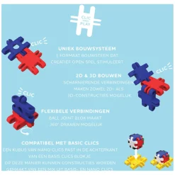 Nano Clics - Creative Builders, 500dlg.