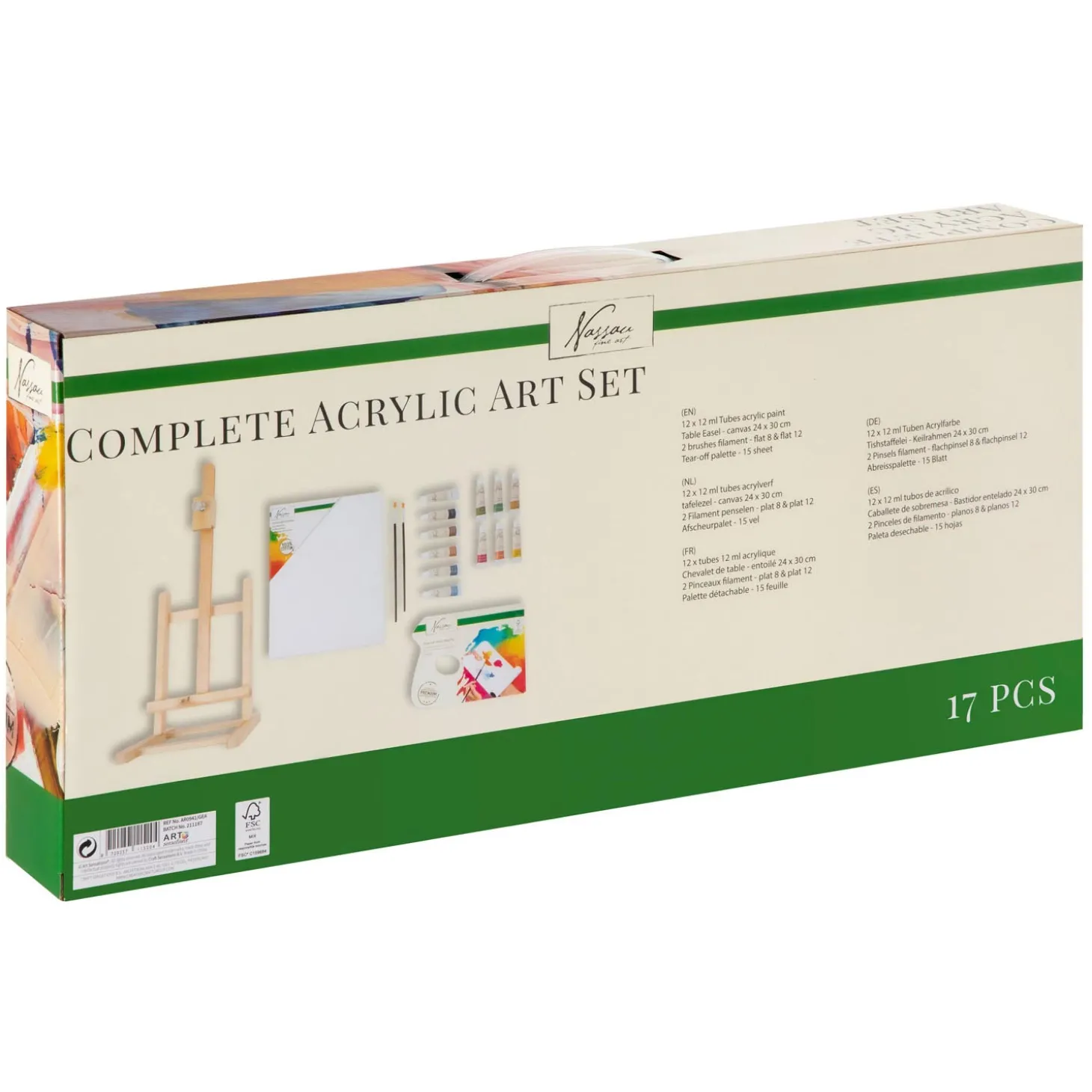 Nassau Complete Acrylset, 17dlg.