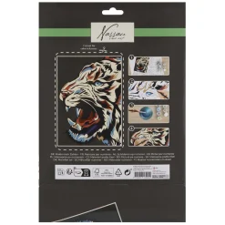 Nassau Schilderen op Nummer Tijger - incl. 9 Verfpotjes en Penseel