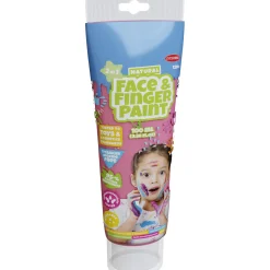 Natural Face & Fingerpaint Tube - Roze, 100ml