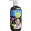 Natural Face & Fingerpaint Fles met Pompje - Zwart, 1L