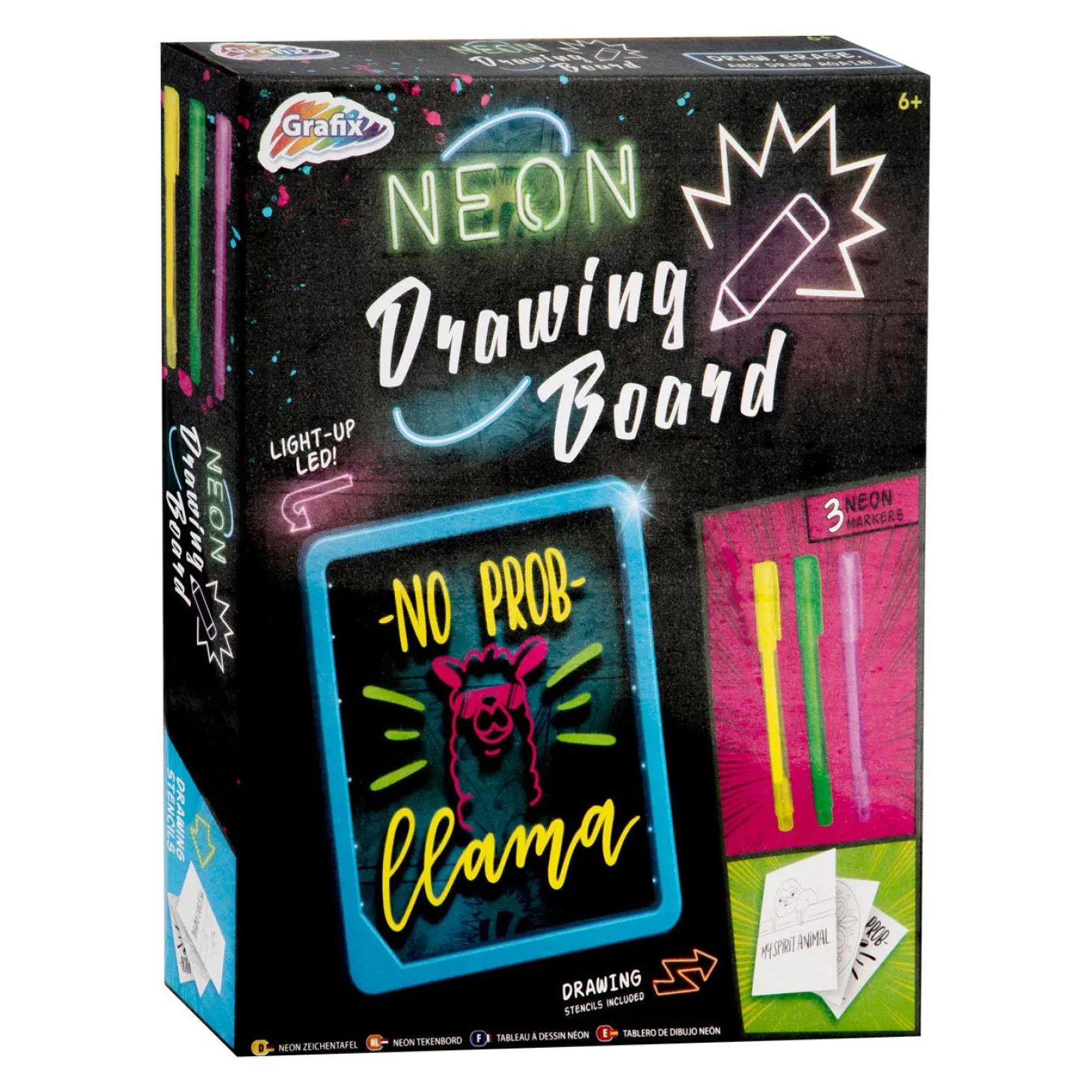 Neon Tekenbord met Licht