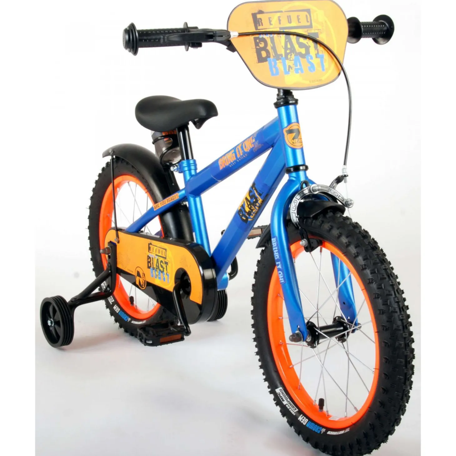 NERF Fiets - 16 inch - Satin Blue