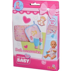 New Born Baby Bad accessoires, 4dlg.