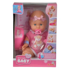 New Born Baby Pop met Accessoires, 4dlg.
