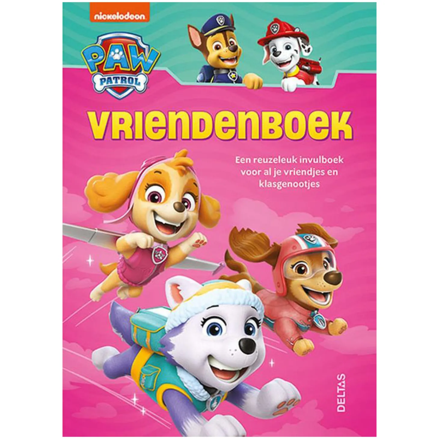Nickelodeon PAW Patrol vriendenboek Roze