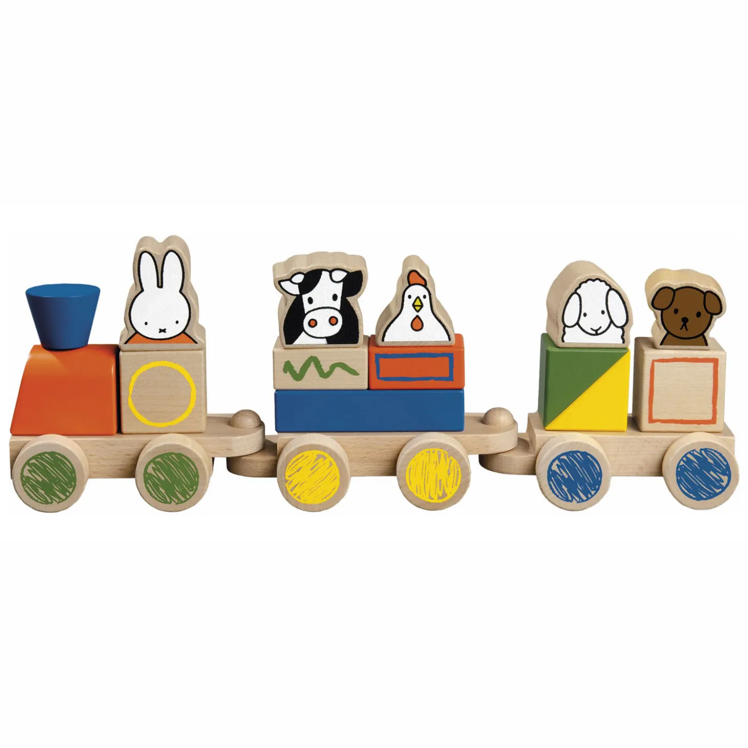 Nijntje Blokkentrein Hout