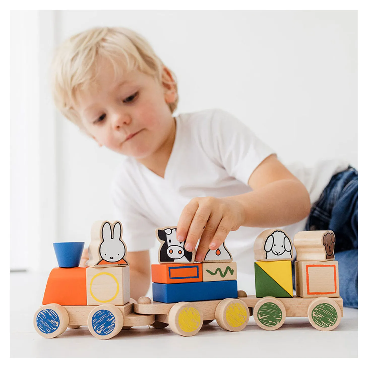 Nijntje Blokkentrein Hout