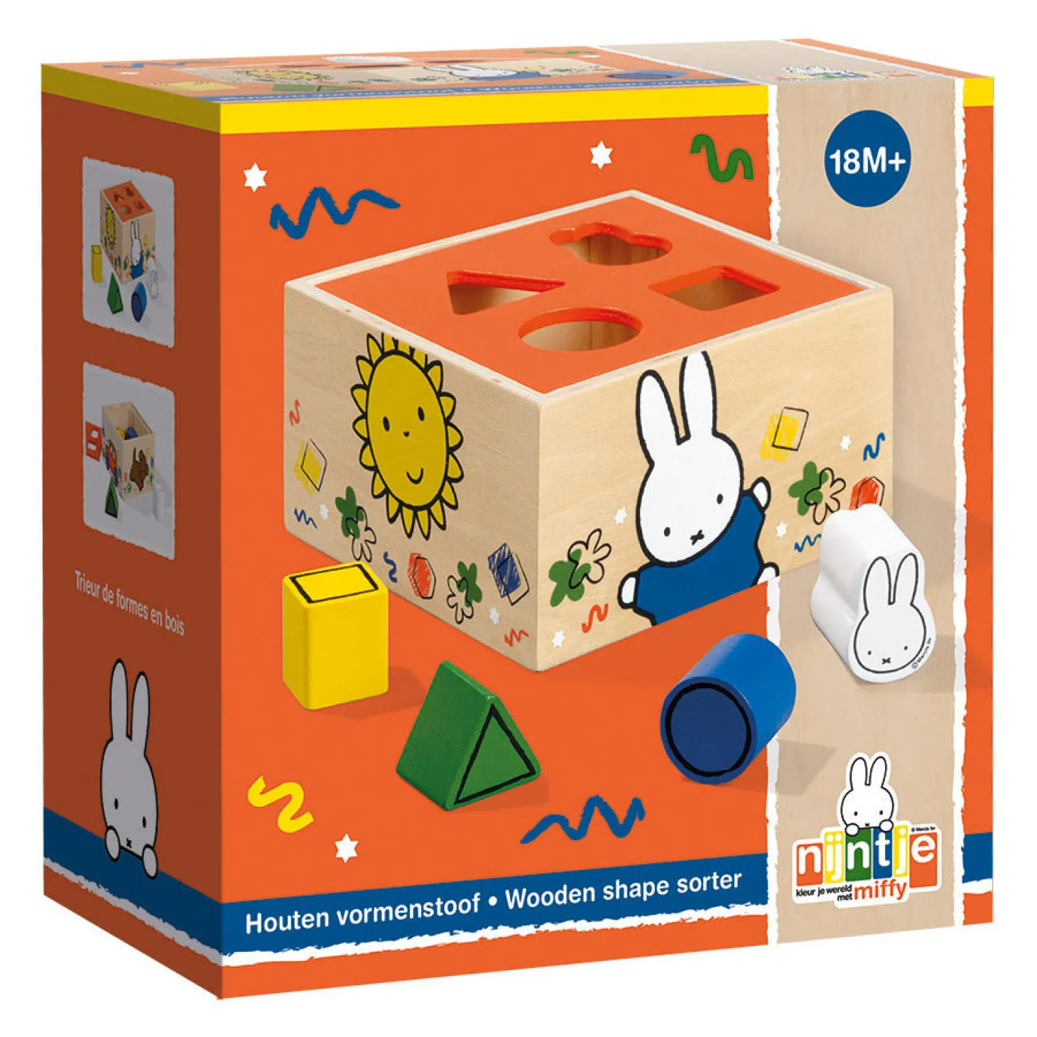 Nijntje Vormenstoof Hout