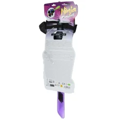 Ninja Lichtzwaard Licht en Geluid met Schietfunctie en Masker -  Paars