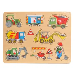 Noppenpuzzel Werk in Uitvoering