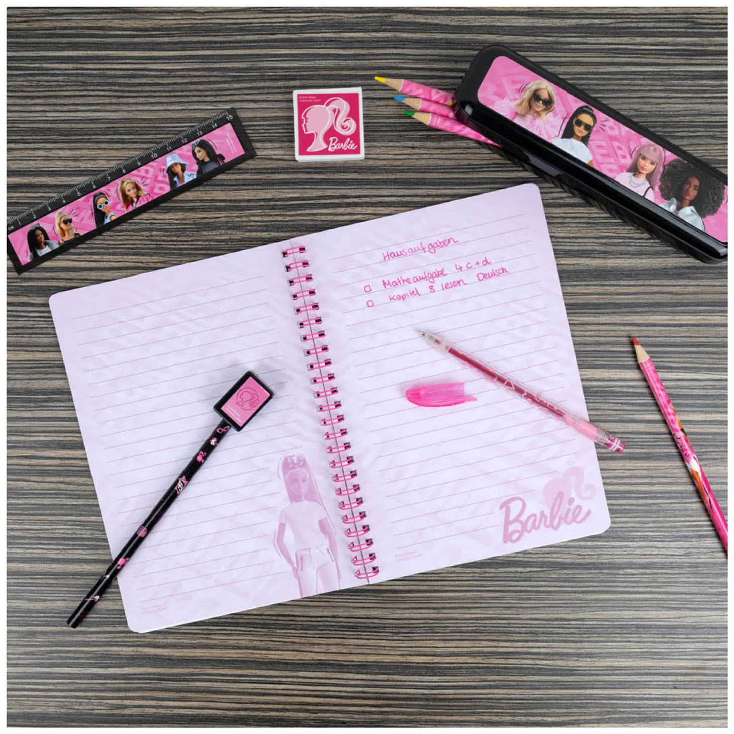 Notitie en Schrijfset Barbie