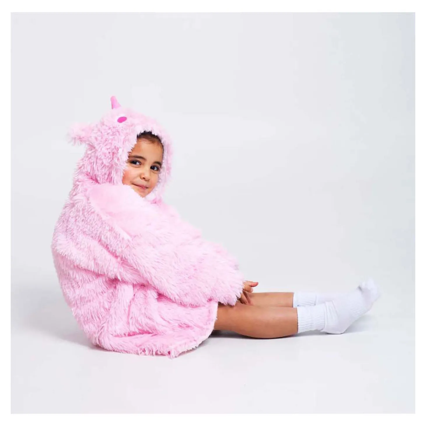 Noxxiez Knuffel Hoodie Small Trui Eenhoorn, 3-6 jaar