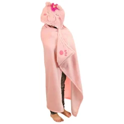 Noxxiez Knuffeldeken met Capuchon Eenhoorn, 130x100cm