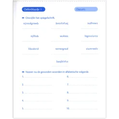 Oefenblaadjes  Spelling En Woordenschat (9-10 J)