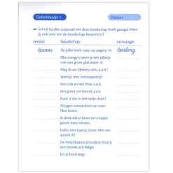 Oefenblaadjes  Spelling En Woordenschat (8-9 J.)
