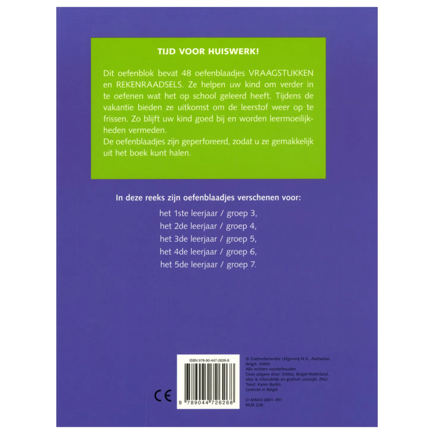 Oefenblaadjes Vraagstukken Rekenraadsels (8-9 J.)