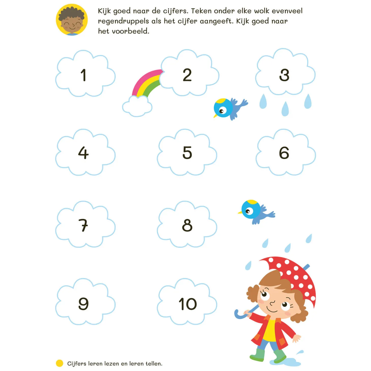 Oefenboek Afwasbaar Papier Leuke Telspelletjes (5-6 j.)