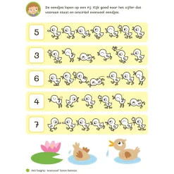 Oefenboek Afwasbaar Papier Leuke Telspelletjes (5-6 j.)