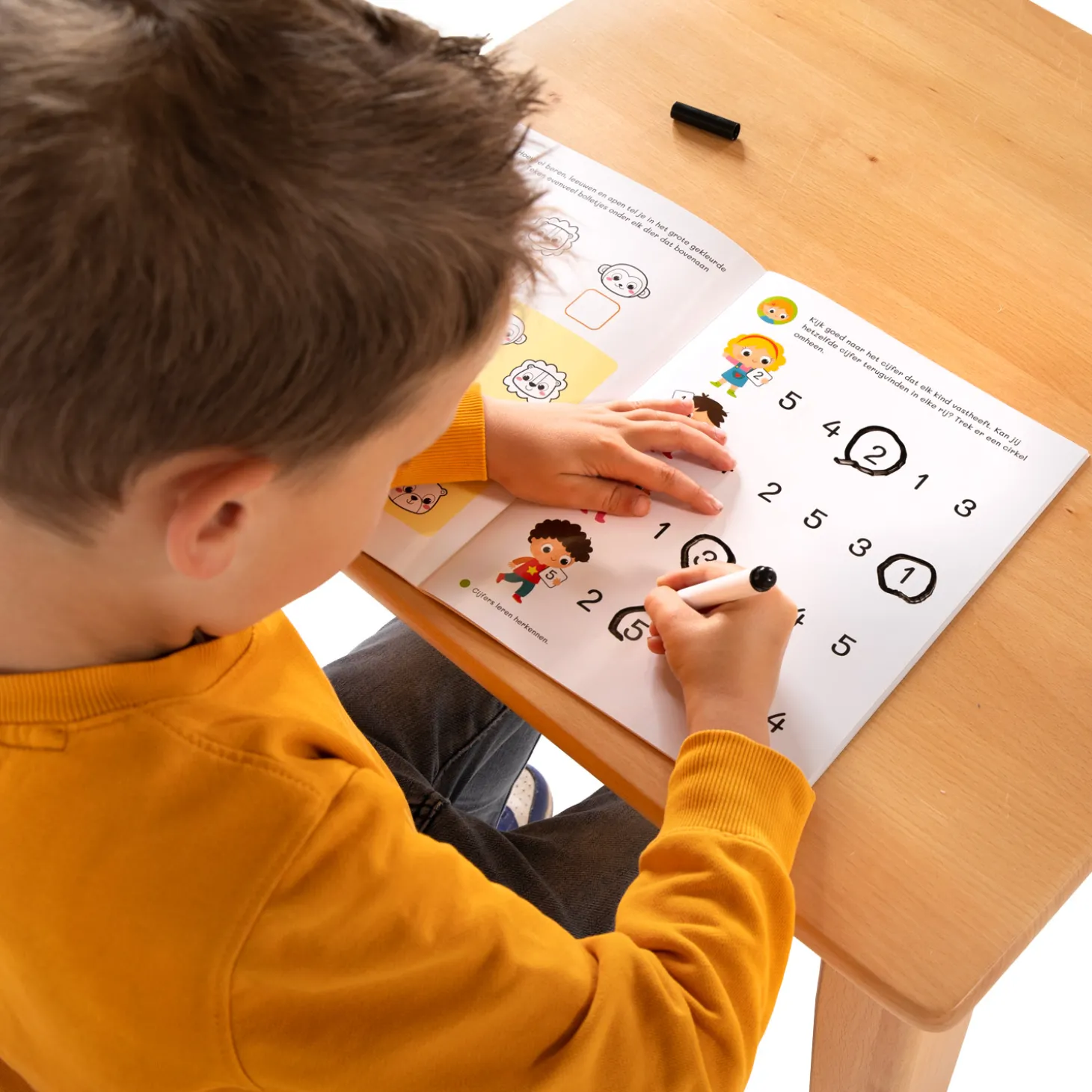 Oefenboek Afwasbaar Papier Leuke Telspelletjes (5-6 j.)