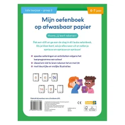 Oefenboek Afwasbaar Papier Ik Leer Al Rekenen (6-7 j.)