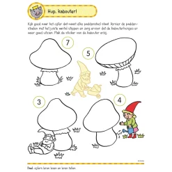 Oefenboek met Stickers - Eerste Telspelletjes (5-6 jaar)