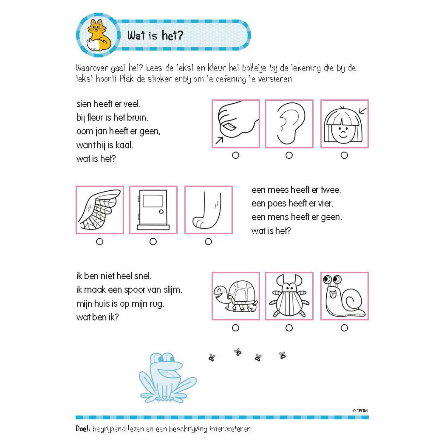 Oefenboek met Stickers - Leuke Leesoefeningen (6-7 jaar)