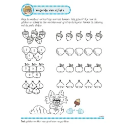 Oefenboek met Stickers - Leuke Rekenoefeningen (6-7 jaar)