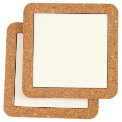 Onderzetter Porselein met Lijst van Kurk