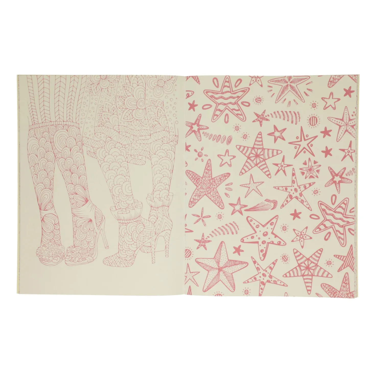 One in One Kleurboek Roze