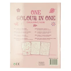 One in One Kleurboek Roze