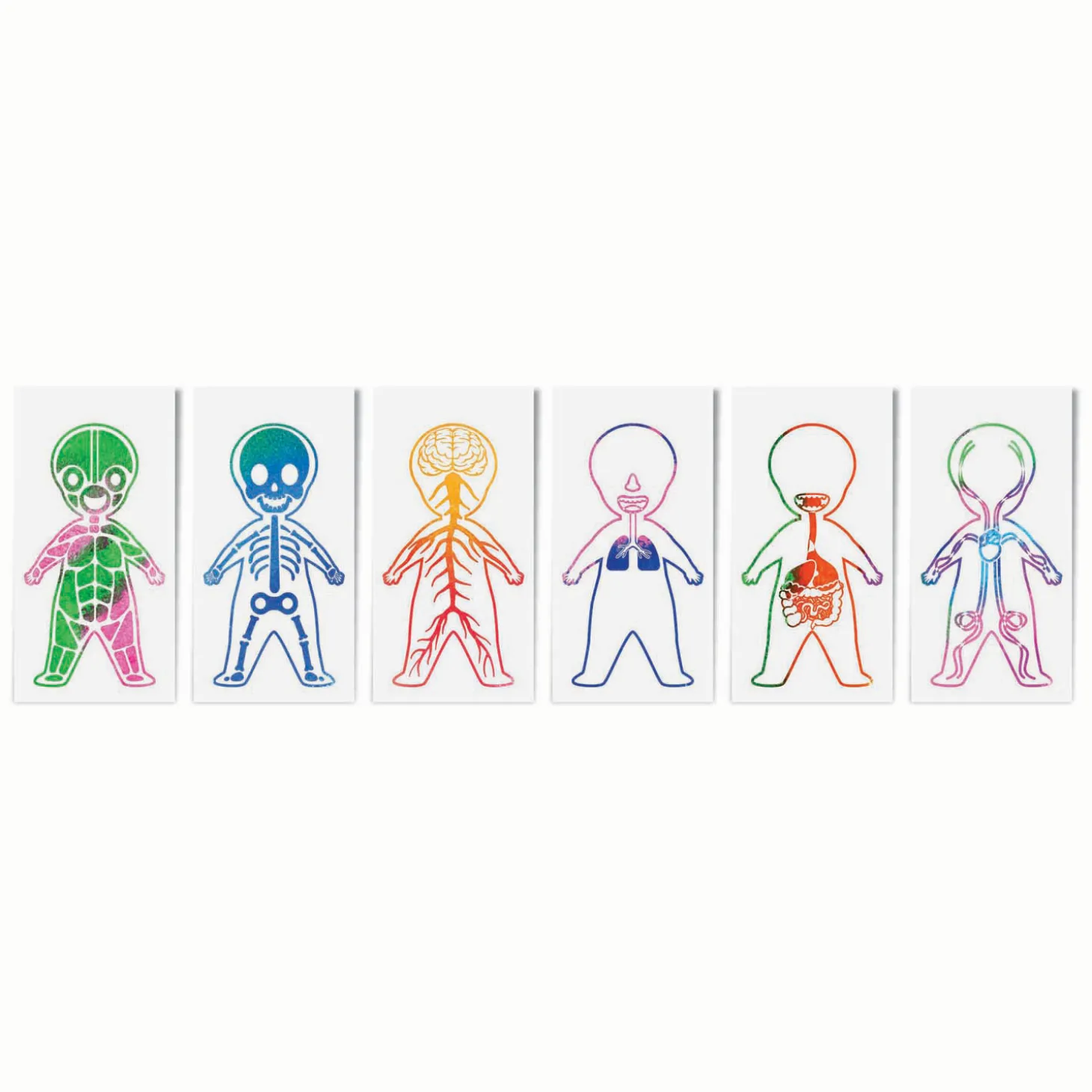 Ontdek en Kleur je Lichaam - 250st.