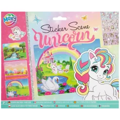 Ontwerp je Eigen Sticker Scene - Eenhoorn