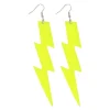 Oorbellen Flash Neon Geel