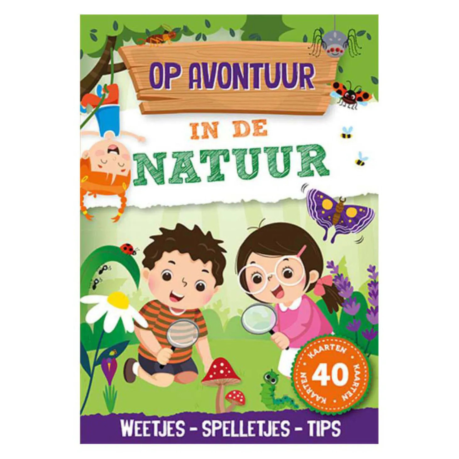 Op Avontuur in de Natuur Spelletjesboek