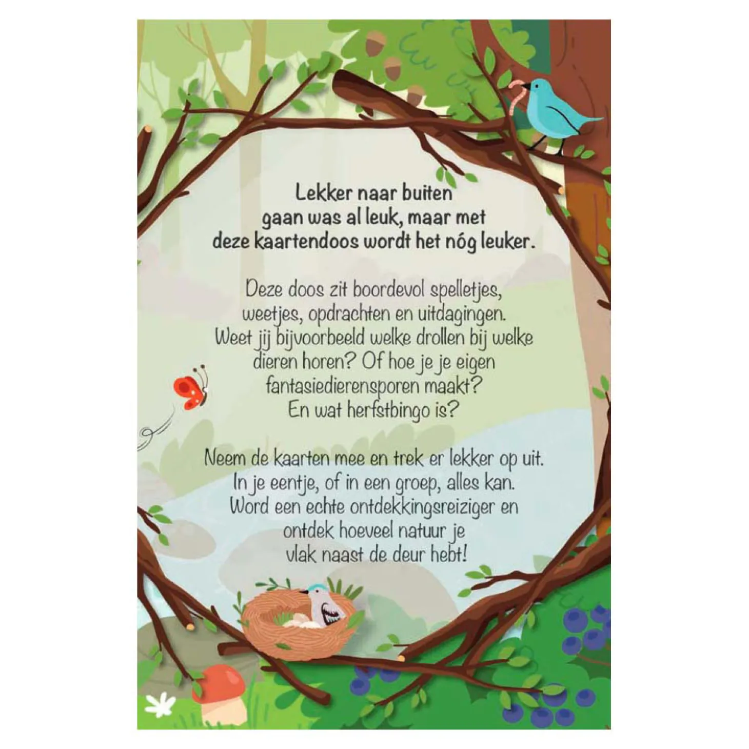 Op Avontuur in de Natuur Spelletjesboek