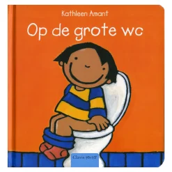 Op de grote wc