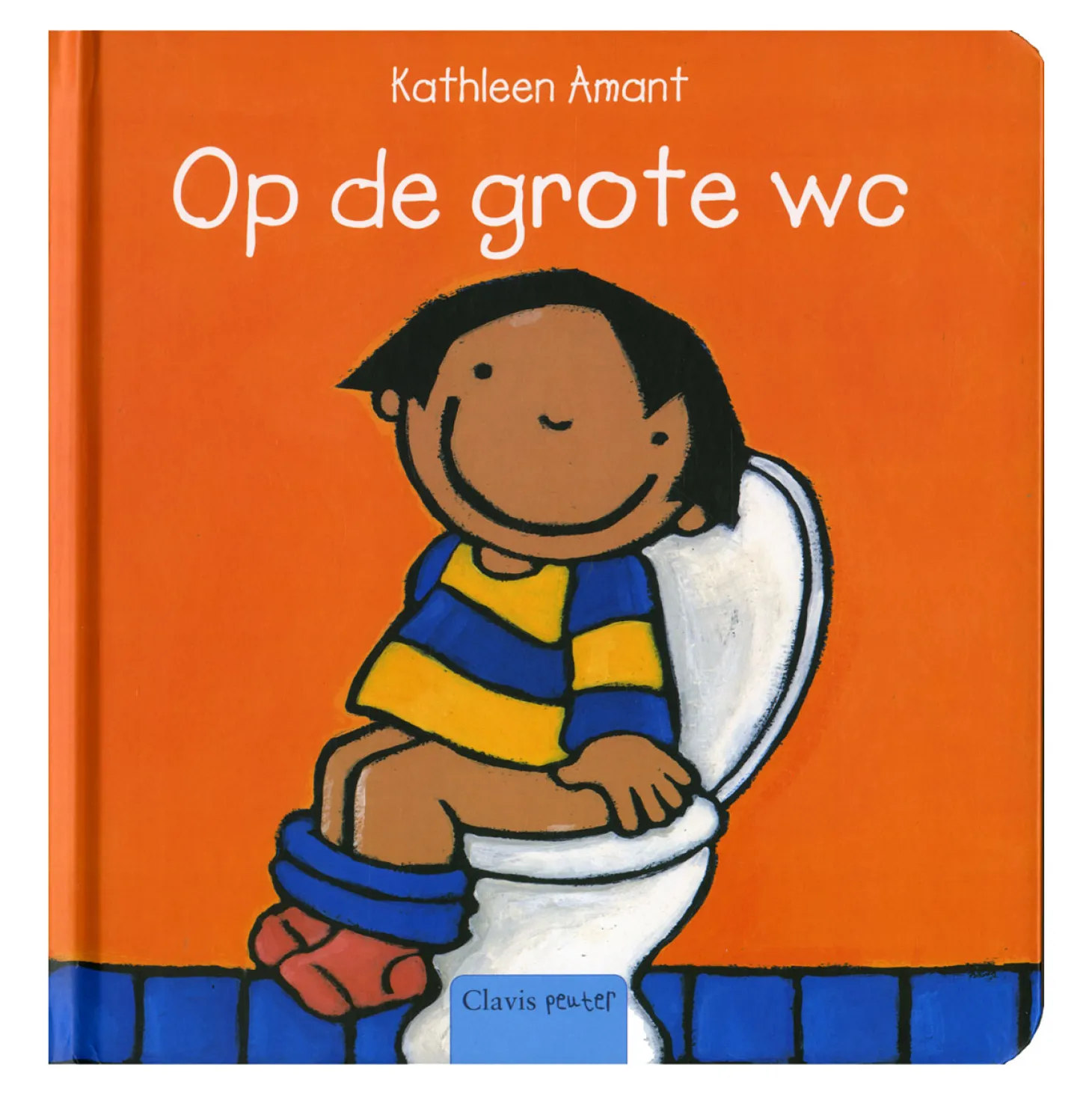 Op de grote wc